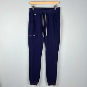 Figs Navy Blue Track Pants
